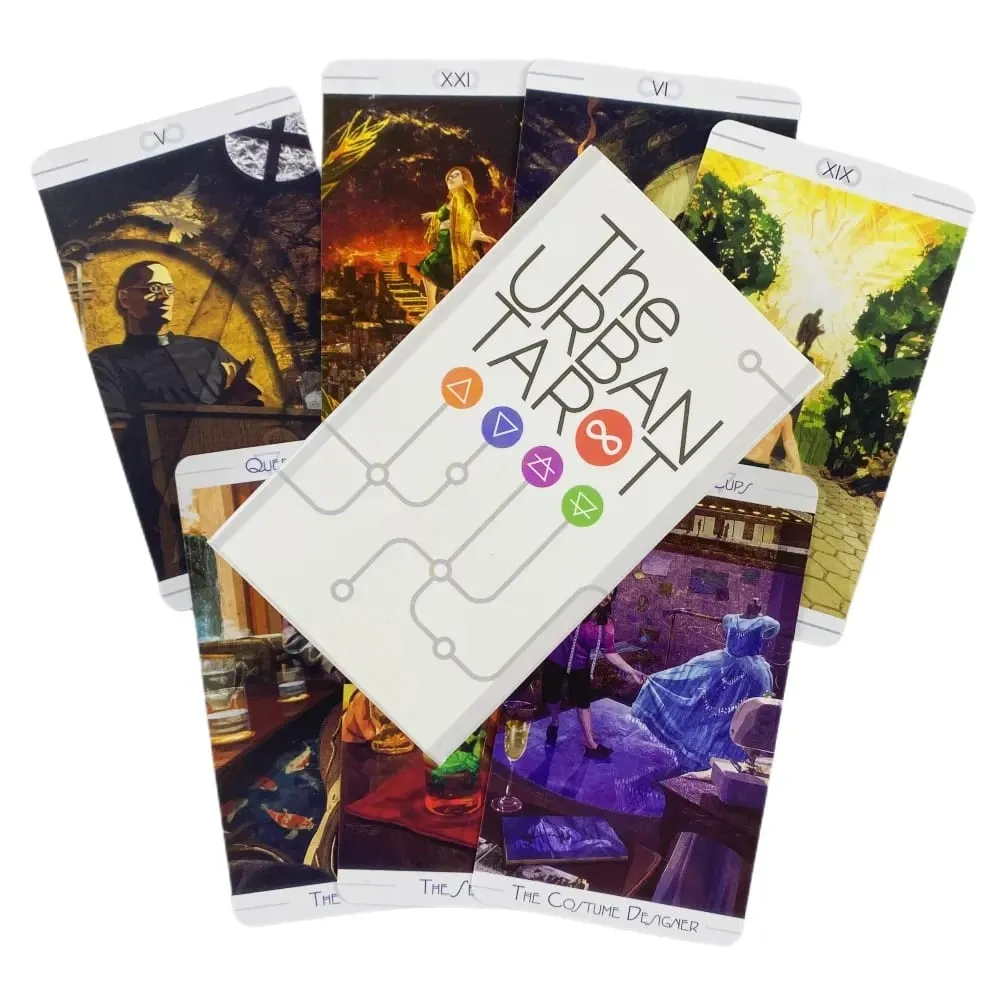 The Urban Tarot Card Oracle Cards For Fate Divination Board Game Tarot And A Variety Of Tarot Options — image 3
