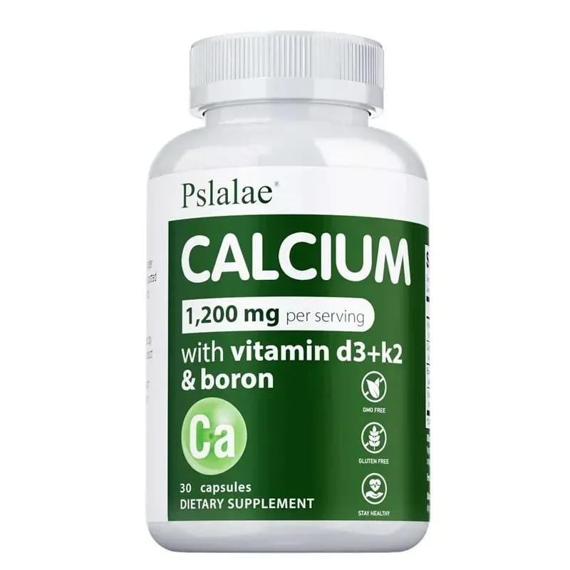 Calcium Supplement - Promotes Calcium Absorption Boosts Energy Strong Bones Supports Heart & Muscle Health Non-GMO — image 8