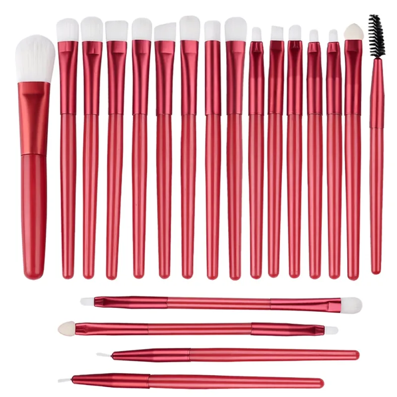 20pcs Eye Makeup Brush Set Portable Soft Makeup Brushes Beauty Tools Foundation Eyeshadow Eyeliner Brush Multi-function Beginner — image 17