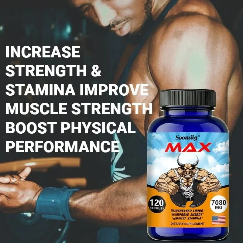 Male Supplement - Support Men Healthy Enhancing Long Lasting Powerful Supplement Capsules — image 3