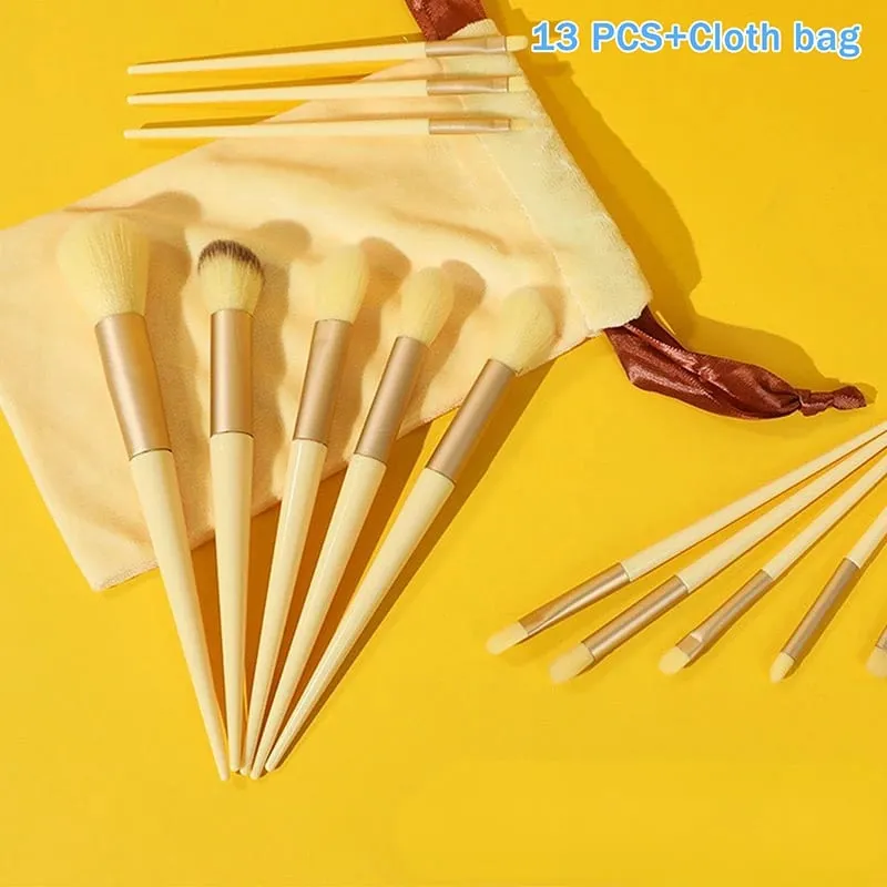 8/13PcsMakeup Brush Set Fluffy Professiona Cosmetic Foundation Powder Eyeshadow Kabuki Make Up Brush Beauty Tool Makeup. — image 11
