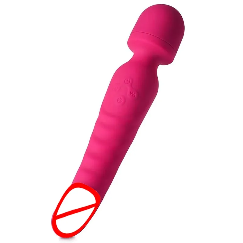 Powerful G Spot Vibrator Female Vagina Clitoral Stimulator AV Magic Wand Massager Dildo Stick Masturbator Adults Sex Toys Erotic