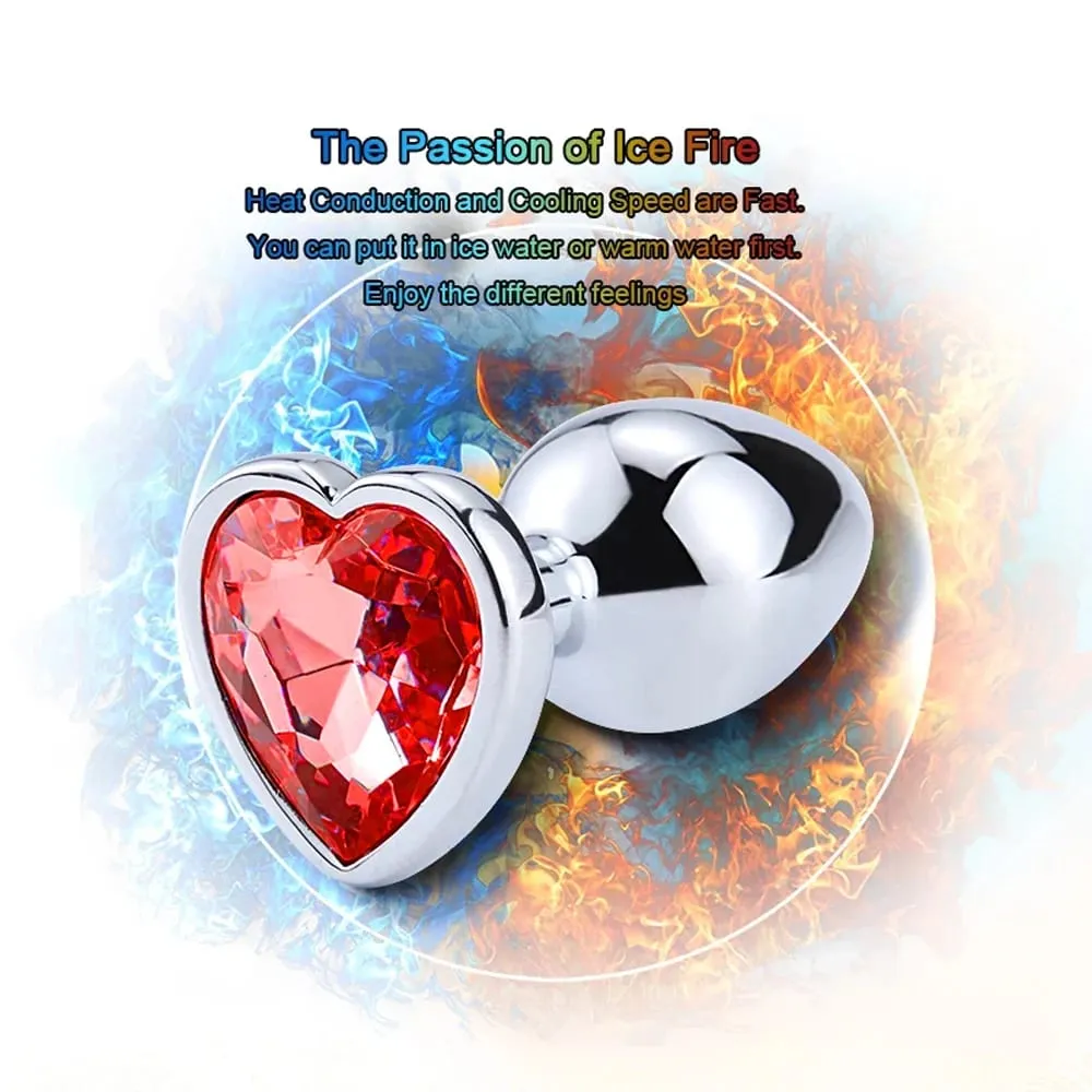 S/M/L Anal Plug Metal Sex Toys For Women Men Adult Crystal Erotic Bullet Butt Plug Stimulator Prostate Massager Adult Products — image 4