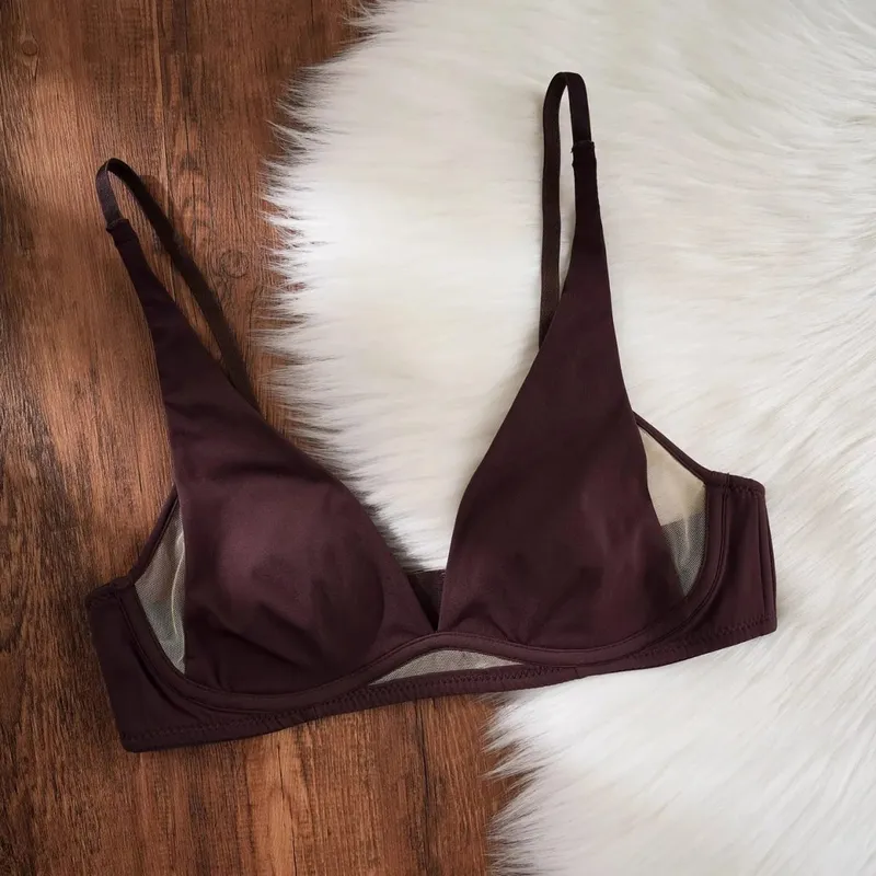Sexy Deep V Rabbit Ear Bra Wireless Invisible Summer Bra for Women Thin Breathable Comfort Bralette Small Chest No Underwire — image 8