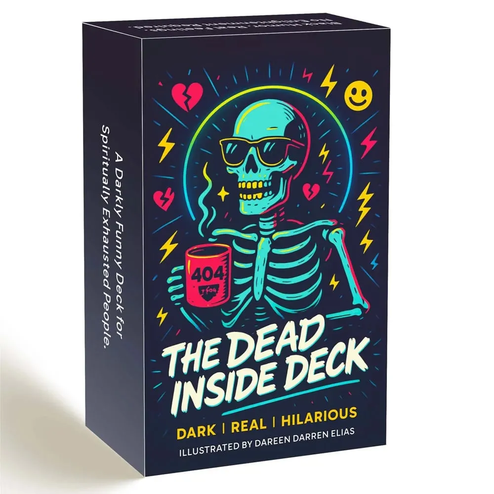 The Dead Inside Deck Tarot Cards 54 Cards 13x8cm Skeletal Divination Oracle Meet Death Below Decks Card Games