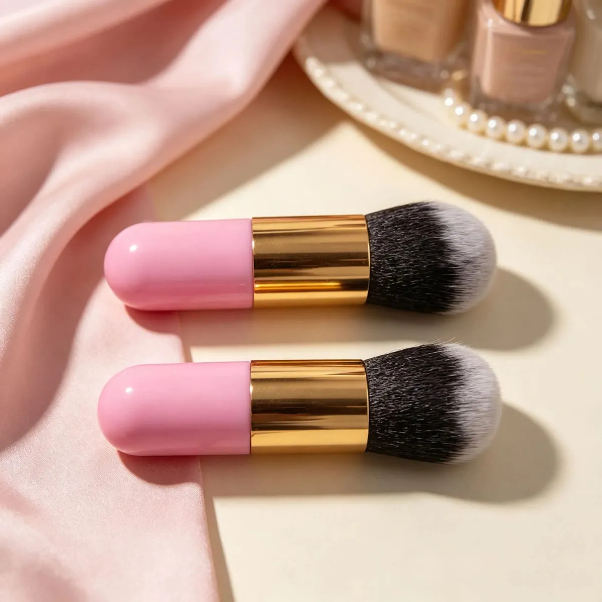 1-3PCS Big Size Makeup Brushes Foundation Powder Face Blush Brush Soft Face Blush Large Cosmetics Soft Foundation Make Up Tools — image 4