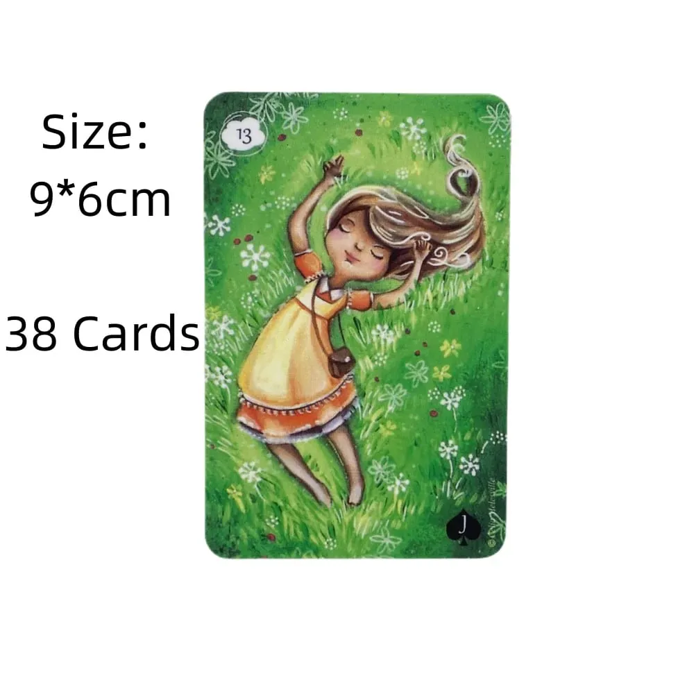 Tanis Lenormand by Celia Melesville Spirit of the animals Light Visions Tarot Messages From Your Angels oracle deck — image 4