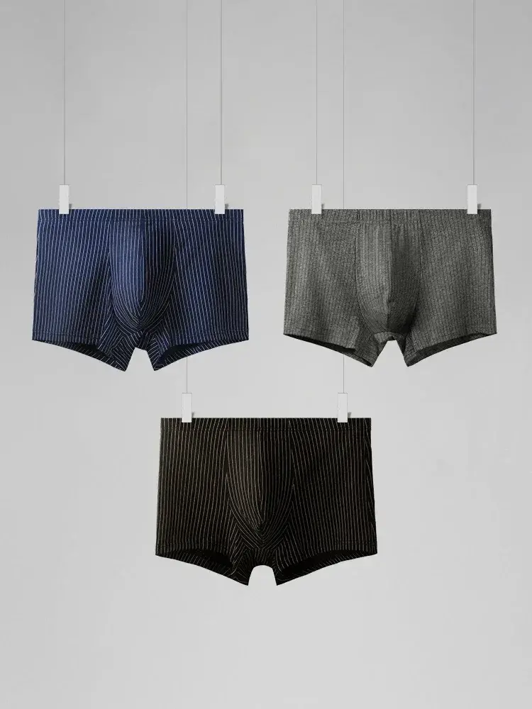 Men's pure cotton underwear. Simple-style men's cotton boxer shorts, thin style for summer, suitable for men's sports, comf — image 5