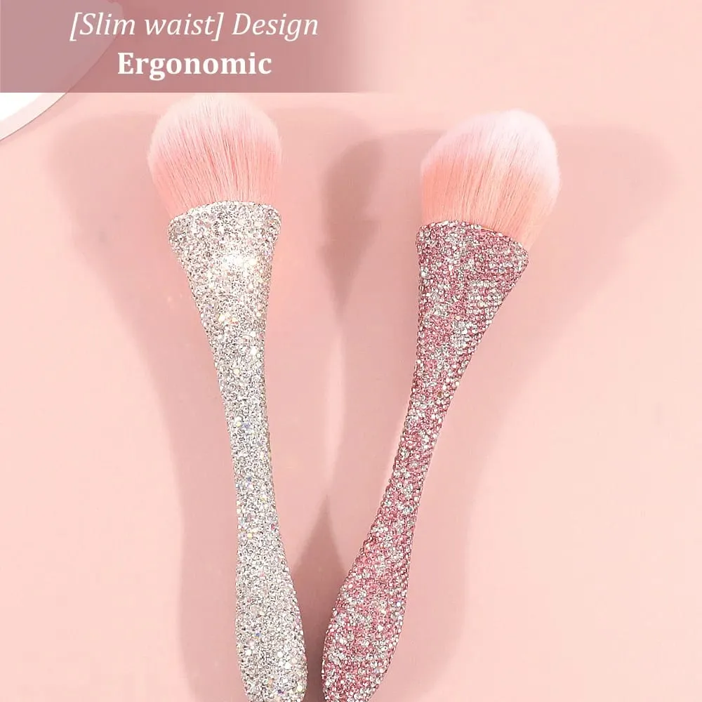1PCDiamond Handle Makeup Brush LoosePowder Brush BlushBrushes Professional Small Waist Beauty Cosmetics Tools Brochas Maquillaje — image 5