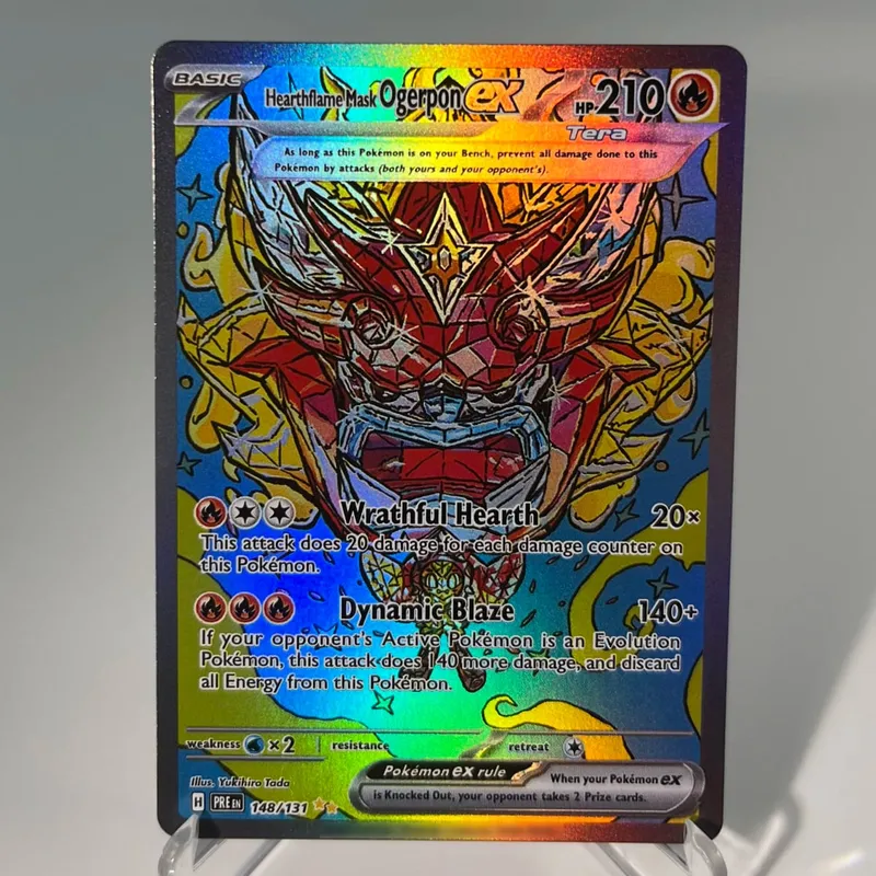 Prismatic Evolutions PKM Cards PTCG5-A GX Rainbow Umbreon Sylveon Leafeon ex Rare Collection Battle Toys Gifts for Hobbies — image 11