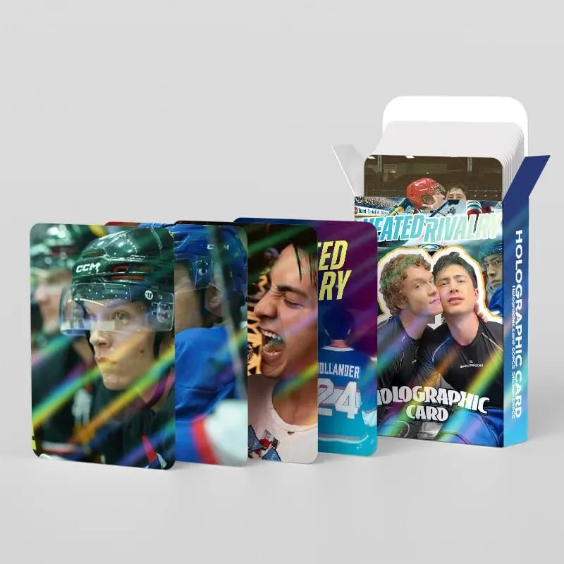 124pcs Heated RIVALRY Photocards Stickers Kpop Merch Lomo Cards Set Fans Collection Cards Gifts — image 3