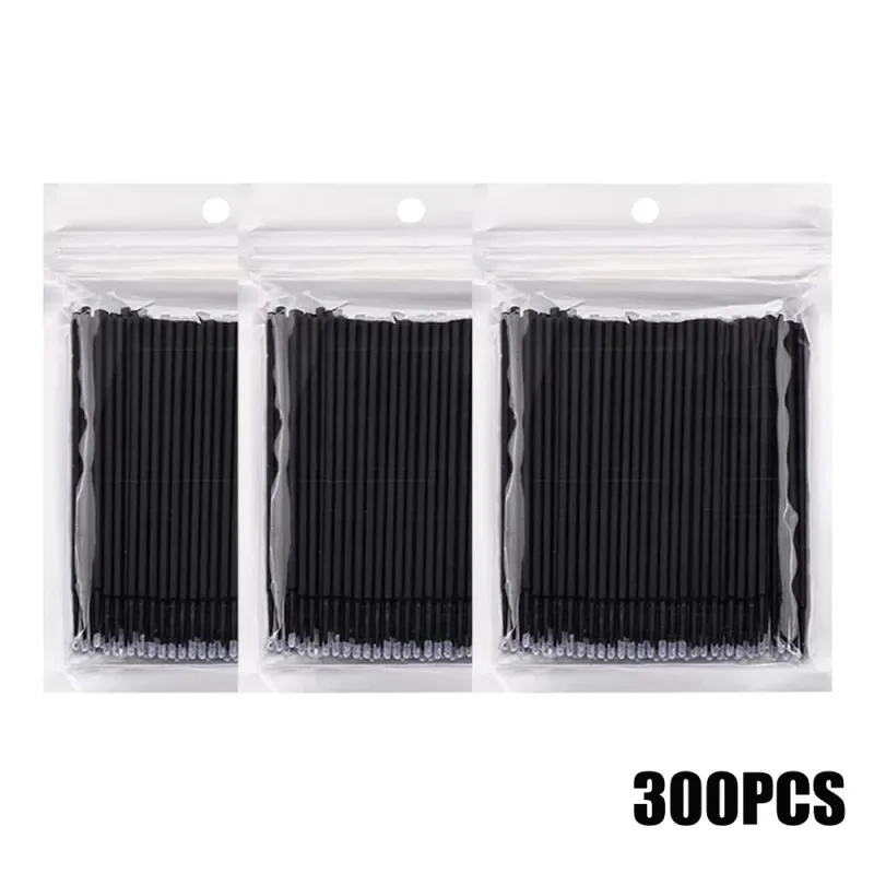300/2000pcs MicroBrush Eyelash Cleaning Brush Lash Extension Individua Tools For Eyelashes Removing Swab Micro Makeup Brushes — image 8