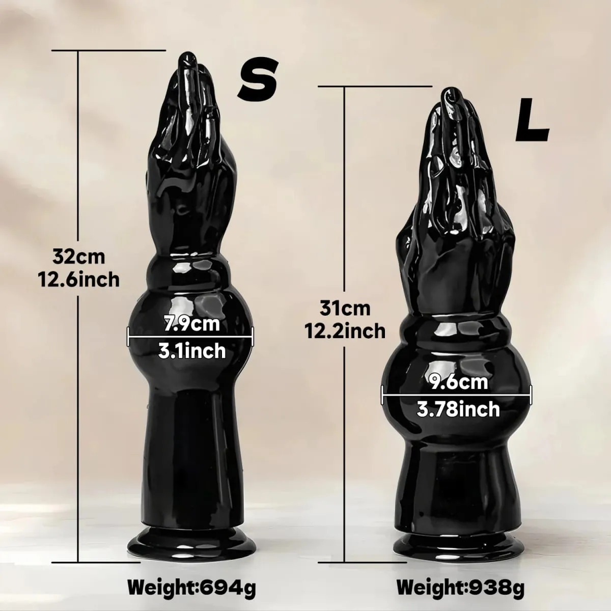 New Fist Hand Anal Plug Butt Plug Vaginal Butt Dilator Men Anus Expander Big Dildo Female Masturbator Sex Toy 18 Adult For Women — image 6