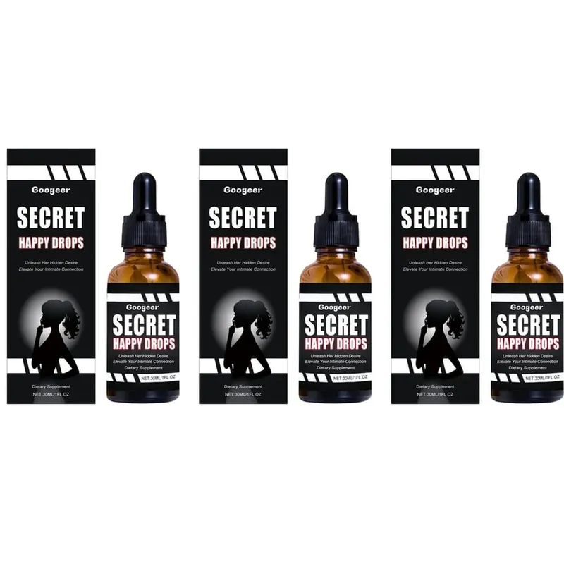 Googeer Secret Happy Drops Oral Drops Herbal Epimedium Maca Root Ginseng Ginkgo Biloba Support Blood Circulation Intimacy 30 ML — image 9