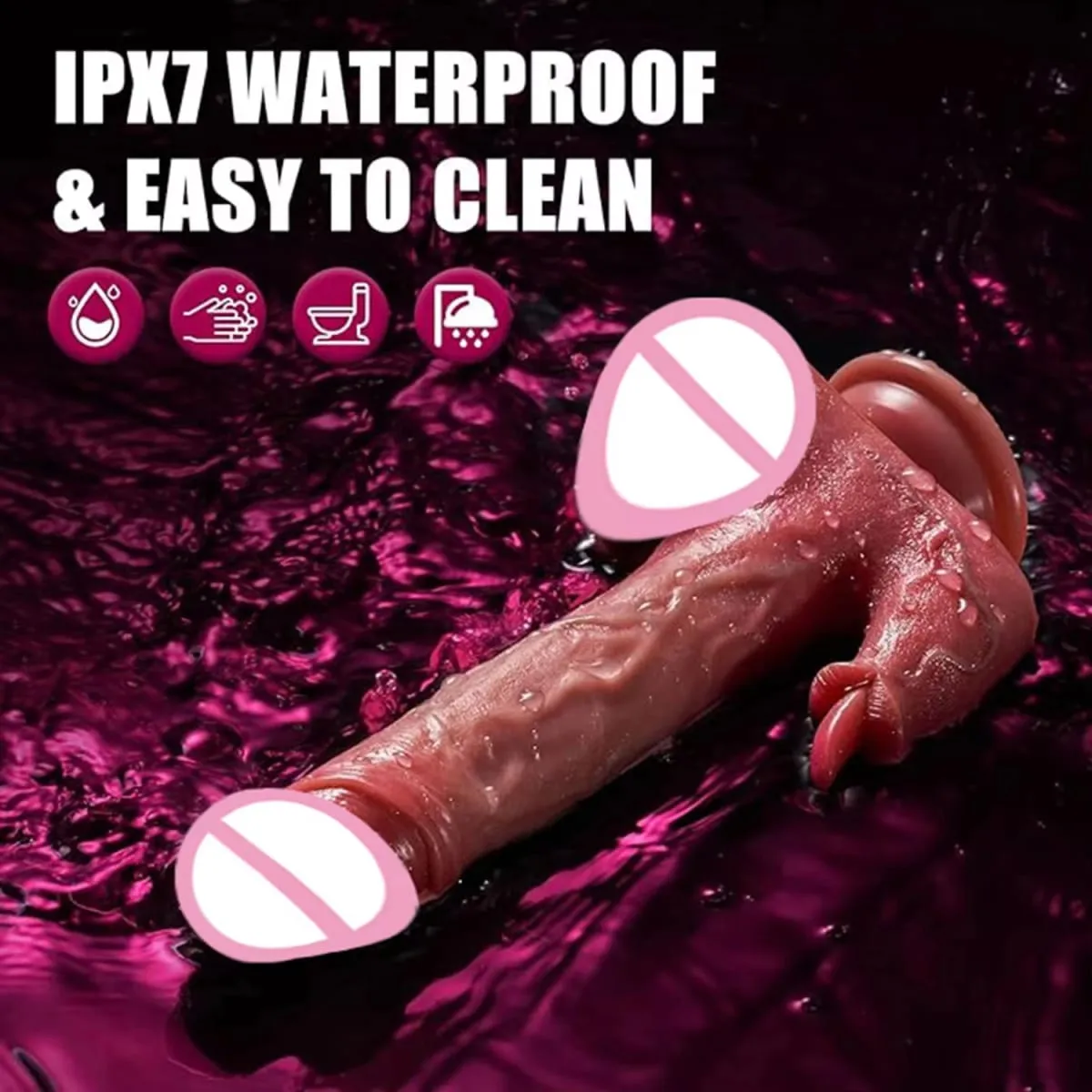 Sexy Thrusting Dildo Vibrator Remote Control Tongue Licking Clitoris Penis Sex Toys Vagina For Women Masturbation Adult Supplies — image 3