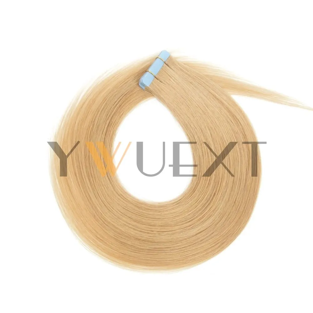 Real Human Hair Tape in Extensions 12''-20'' Natural Straight Black Seamless Tape Hair On Double Sided Tape 20pcs 50g/pack — image 10