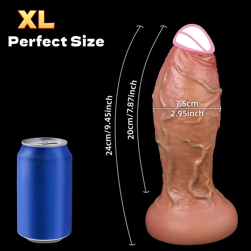 XXL Spuer Bigger Realistic Dildos Thick Silicone Anal Dildo Expander Thick Penis Adult Sex Toys Masturbation Butt Plug 18+ — image 8