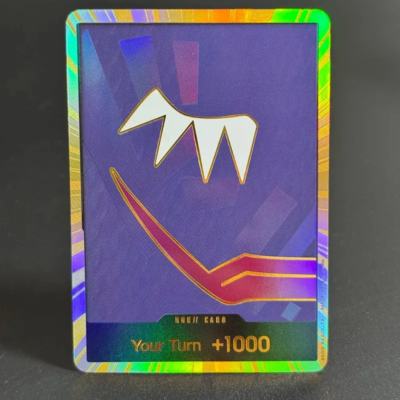 10PCS DON OPCG English TCG Gold DON!!! Collection Cards Zoro Ace Doflamingo Rebecca FOIL NM Refraction Flash Cards ToyGifts OPCG — image 10