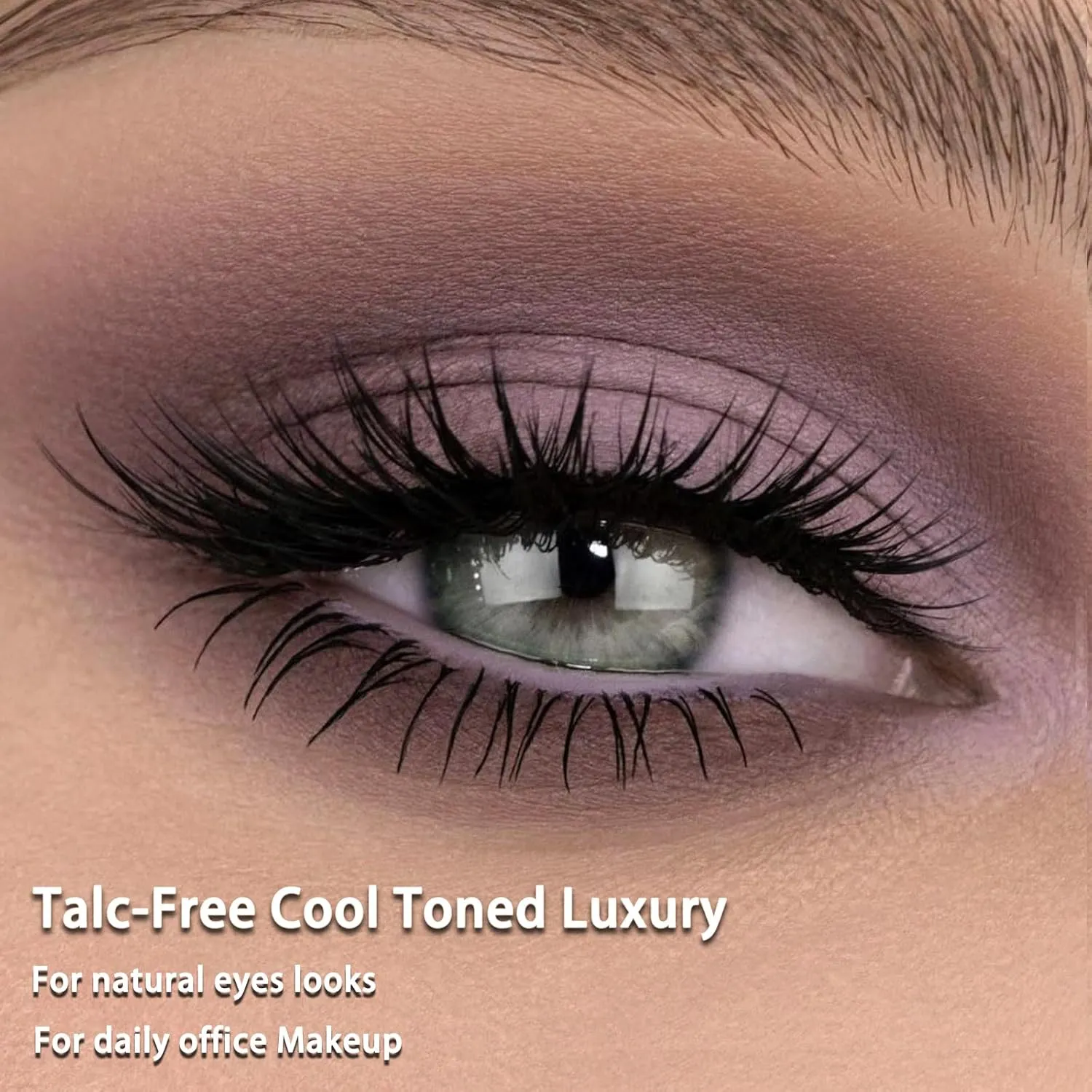 Afflano 12 Colors Eyeshadow Palette Powder Matte Shimmer Nude Beige Brown Natural Colors Highly Pigmented Blendable Eye Makeup — image 4