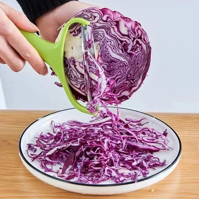 Peeler Vegetables Fruit Stainless Steel Cabbage Graters Salad Potato Slicer Kitchen Accessories Cooking Tools Wide Mouth — image 5