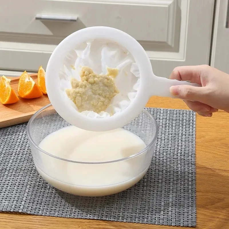 Kitchen Filter Strainer 1Pcs Fine Mesh for Juice Soy Milk Egg Liquid Kitchen Filtration Tool — image 2