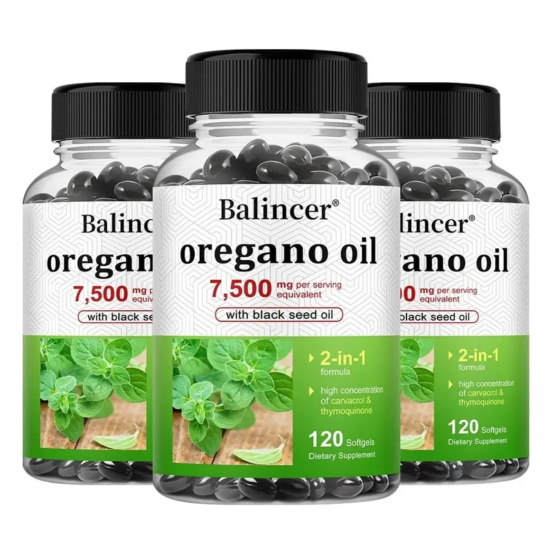 Minyak Oregano 7 500 Mg dengan Minyak Habbatussauda – Carvacrol Tinggi Mendukung Otot Saraf Tulang Pencernaan dan Kesehatan Kekebalan Tubuh — image 11
