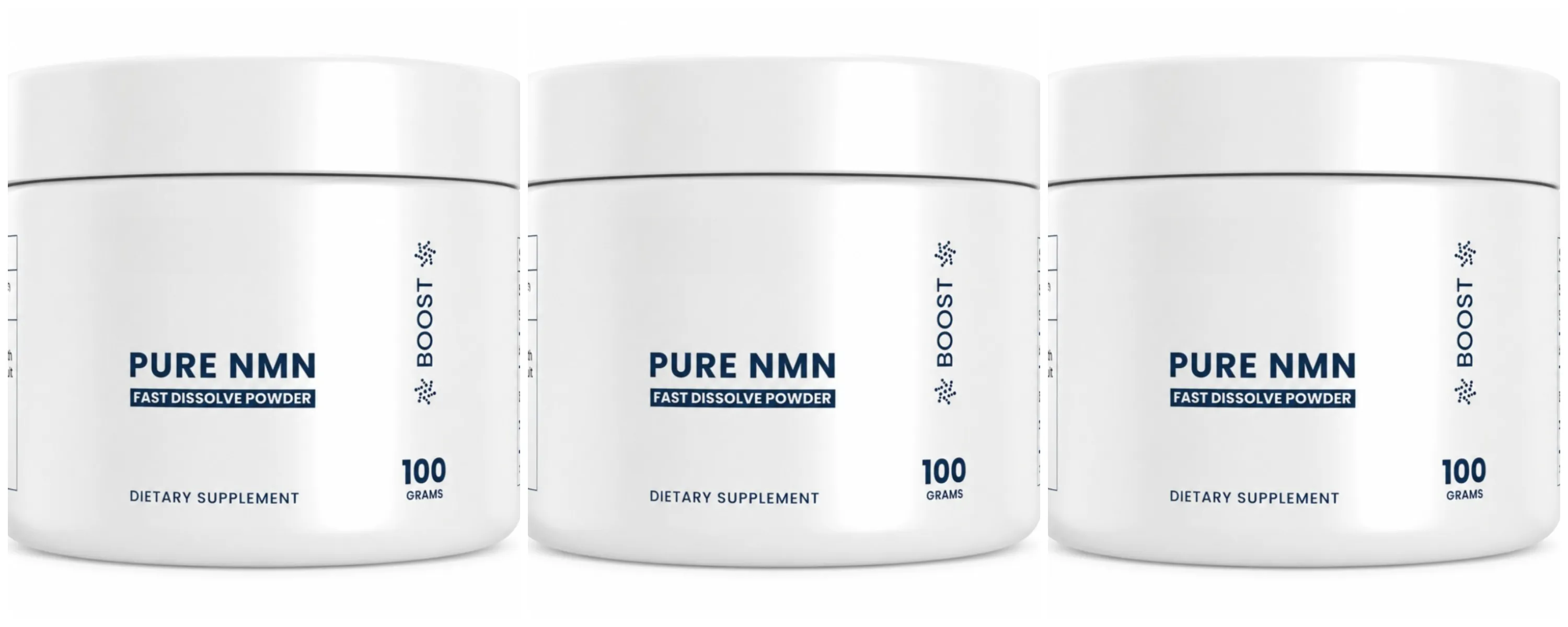 NMN Supplement Powder Nicotinamide Mononucleotide 500mg Pure Formula for Men Women Cellular Energy Support Daily Nutrition 100g