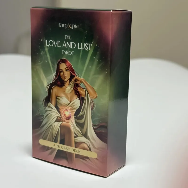 The Love and Lust Tarot Modern Art Style 10.3*6cm 78-Card Deck for Passion Intimacy & Soulful Love Readings -