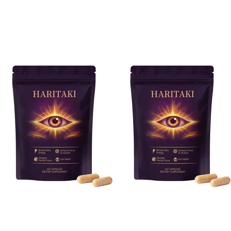 Haritaki Fruit Powder Capsules 500mg Digestive Balance and Gut Health Support Daily Wellness Formula 60 Capsules — image 8