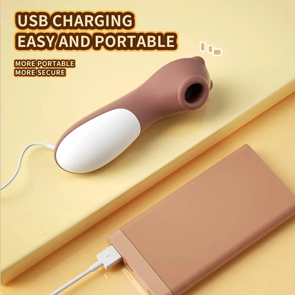 Sucker Clitoris Sucking Vibrator Female Clit Nipple Oral Vacuum Stimulator Massager Sex Toys Adults Goods for Women Masturbator — image 5