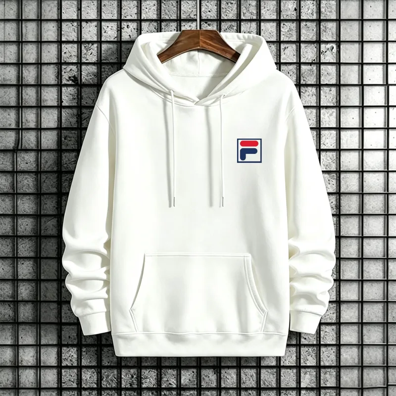 Fashion Men's Hooded Sweatshirts Autumn Winter Daily Casual Sporty Jogging Hoodies Male Home Outdoor Comfort Warm Pullover — image 2