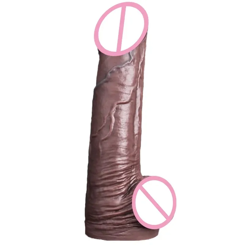 Super Soft Silicone Dildo with Suction Cup Flexible Big Penis G-spot Strap-On Sex Toy for Women Men Lesbian — image 1