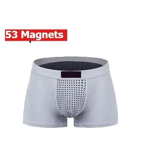 Upgraded 53 Magnets Boxer Briefs for Men Magnetic Therapy Pain Relief Blood Circulation Brazilian Underwear Size L to 5XL — image 8
