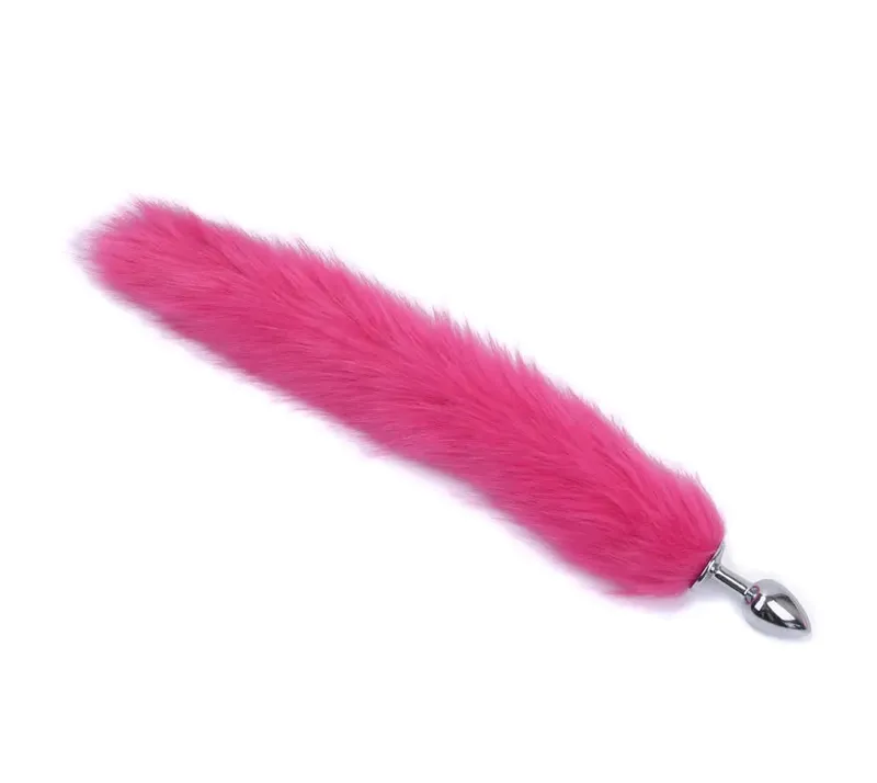 Fox Tail Anal Plug Sex Anal Toy Butt Plug For Women Adult Sex Toy Stainles Steel Anal Plug Smooth Butt Plug Cosplay Sex Toy