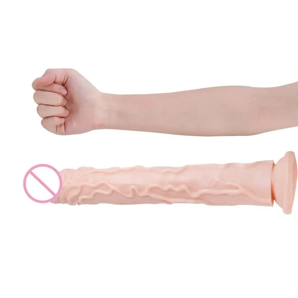 Realistic Dildos for Women and Men Suction Cup Adult Sex Toy for Women and Men Vaginal and Anal Masturbator Super-long Toy — image 5
