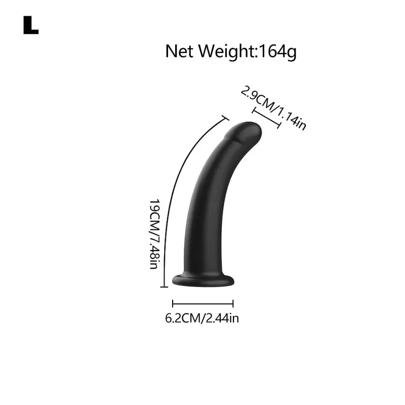 Adjustable Silicone Strap On Dildo Harness Set S M L Sizes Realistic Penis Panties for Women Lesbian Couples G-Spot Anal Vaginal — image 21