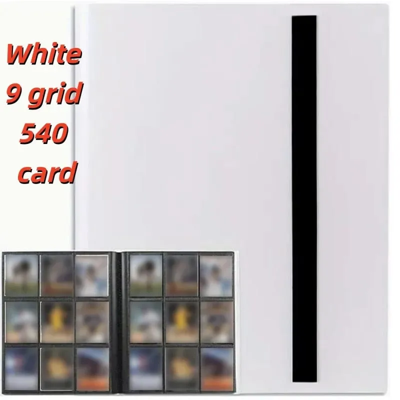 160/360/480/540 Cards Capacity Pocket Holder Binders Albums for CCG MTG Magic Yugioh Board Game Card Book Sleeve Holder — image 13