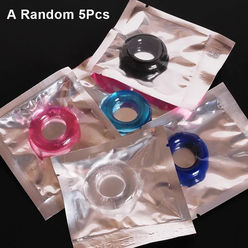 5-20PC Sex Toys Men's Ejaculation Delay Penile Amplifier Lock Sperm Ring Bdsm Erotics Adult Intimate Goods Exotic Accessories