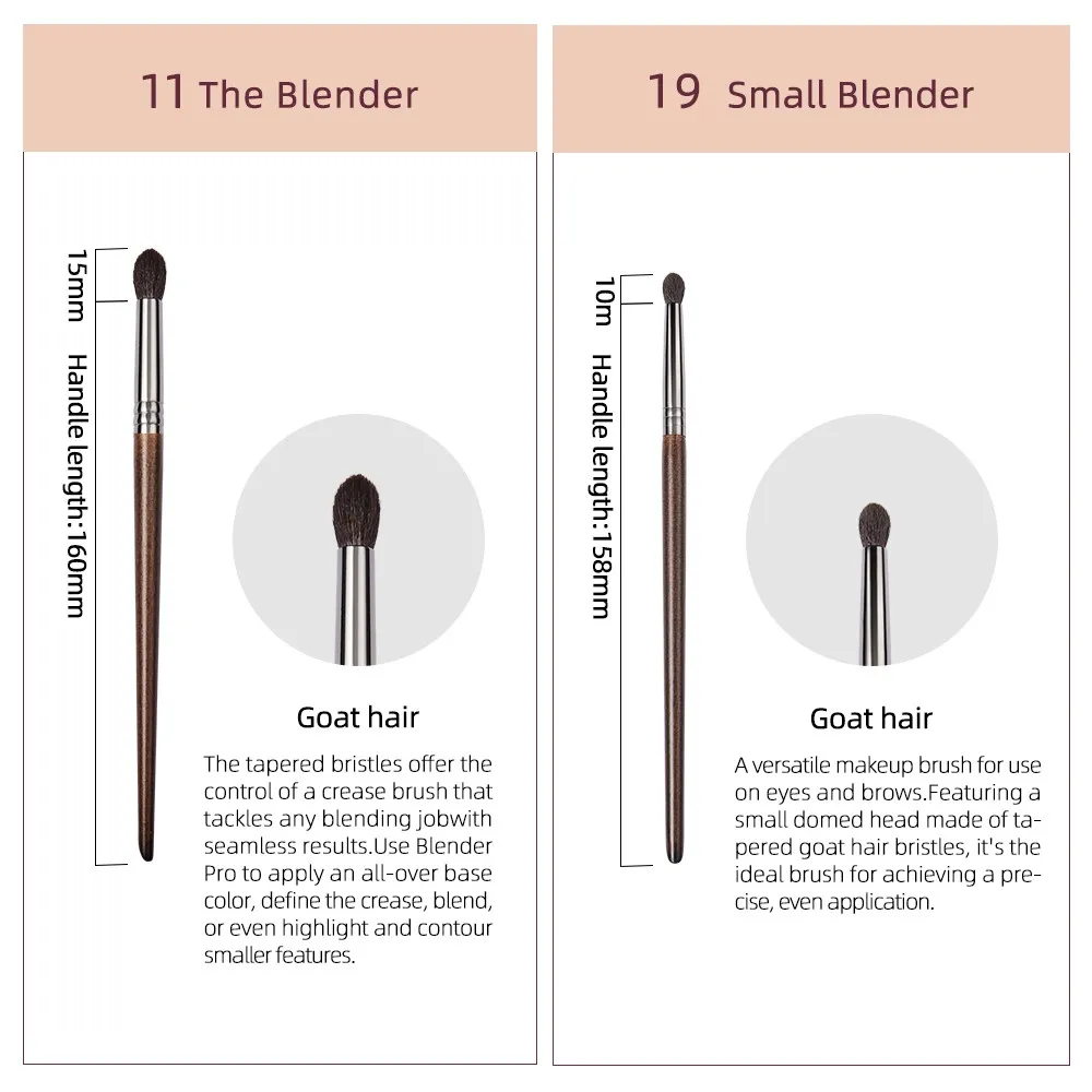 OVW 4PCS Eye Makeup Brushes Details Brushes for Precision Application Beauty Cosmetic Tools Set — image 5