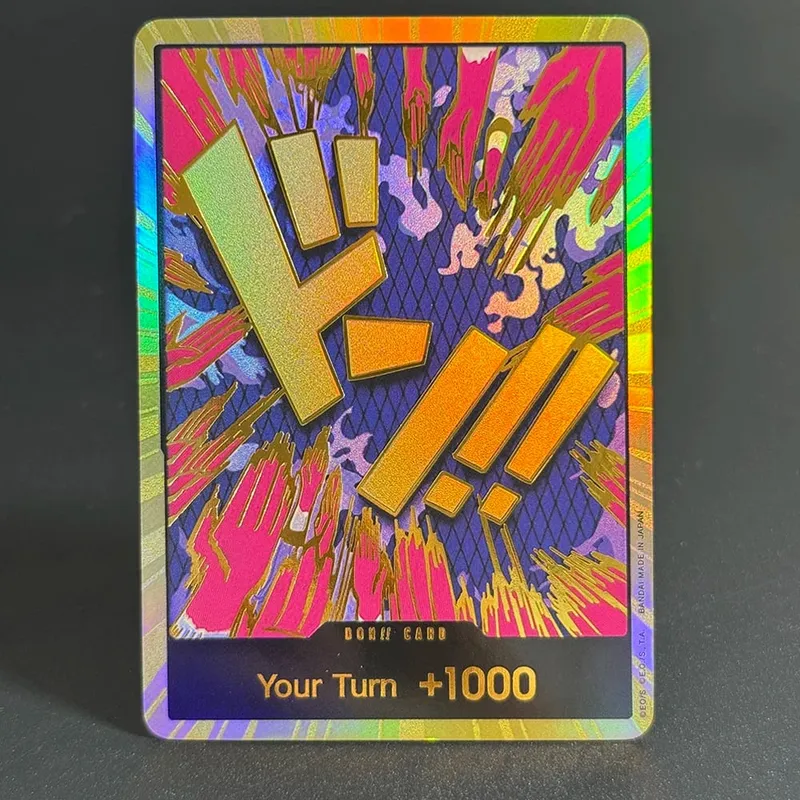 10PCS DON OPCG English TCG Gold DON!!! Collection Cards Zoro Ace Doflamingo Rebecca FOIL NM Refraction Flash Cards ToyGifts OPCG — image 16