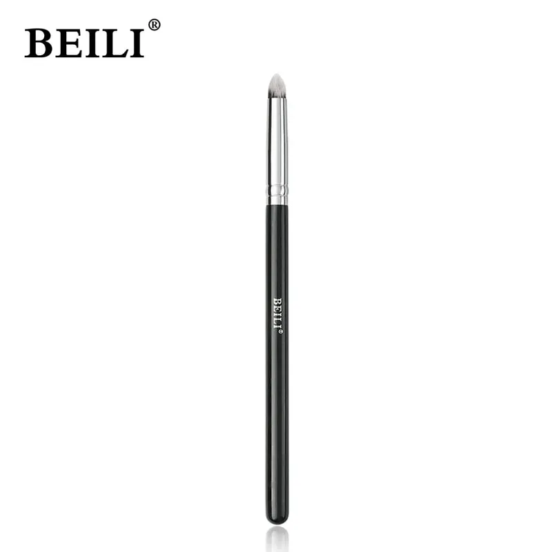 Natural Eye Makeup Brushes Set Eyeshadow Brush Eyebrow Contour Eyeliner Brush Women Eyes Cosmetic Blending Detail Make Up Tools — image 11