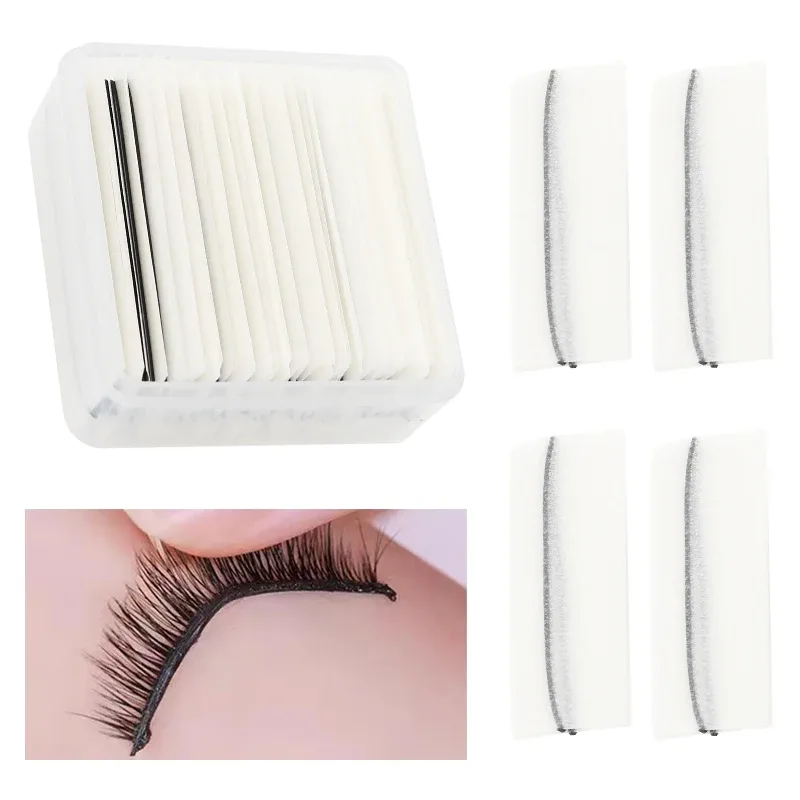 5 Pairs Mixed Style Manga Self Adhesive False Eyelashes Glue-Free Reusable Natural Strip Lashes for Daily Eye Makeup — image 10