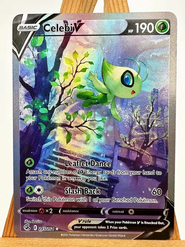 بوكيمون PTCG ASC Gengar Dragonite Celebi ألعاب هوايات هوايات هوايات مقتنيات ألعاب جمع بطاقات أنيمي — image 17