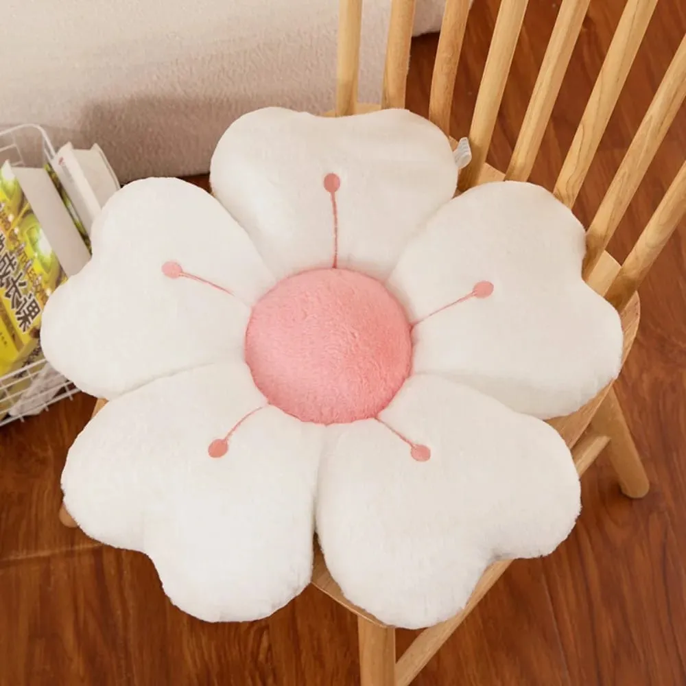 Soft Flower-Shaped Throw Pillow Comfortable Floor Cushion Sofa Decor Cushion Cute Mattress Chair Cushion Gift — image 9