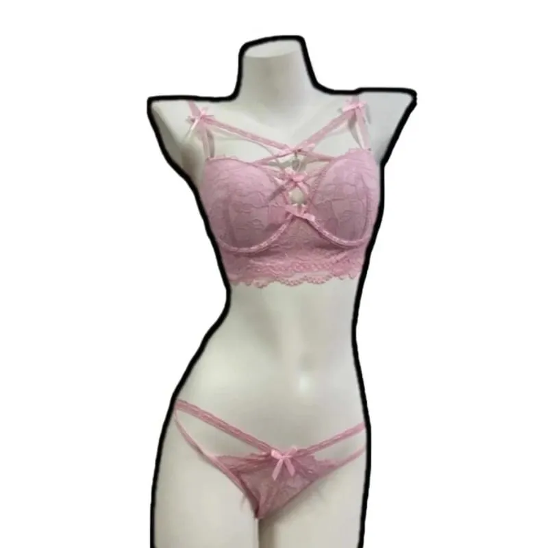 Magic Bust Boost Lace Bra Heart Pendant Decor Sexy Allure Women Underwear Push‑Up Lingerie S‑XL Size 32‑38AB Cups — image 9