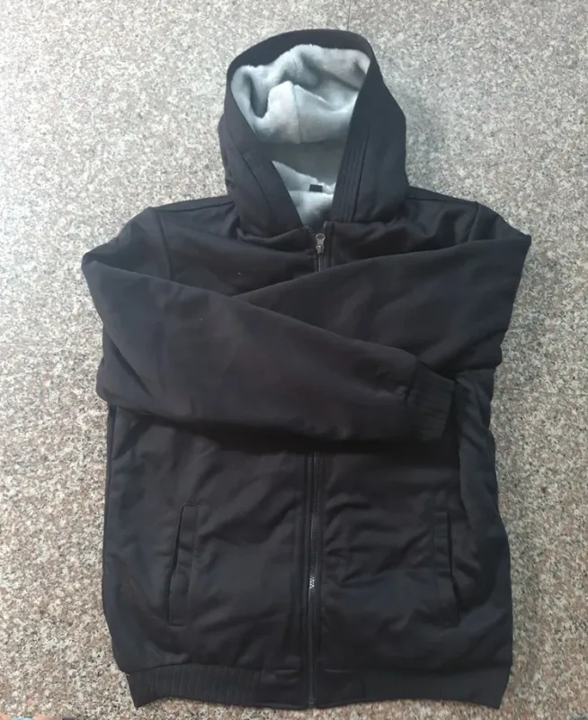 Security Hoodies Men Cool Winter Thicken Wool Liner Security Professional Work Clothes Sweatshirts Pullover Jacket — image 9