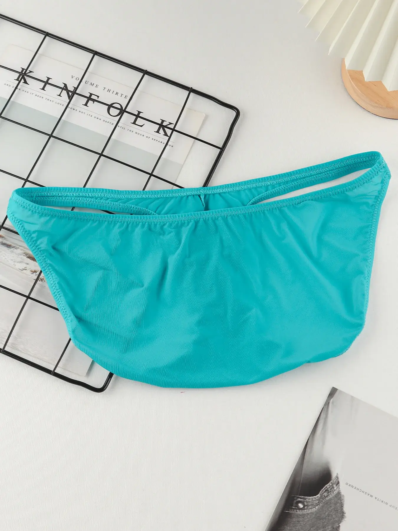 New Men's Underwear U convex Bag Hip Sexy Solid Color Bikini Men's Briefs Comfortable Breathable Quality Male Panties G6008SJ — image 25