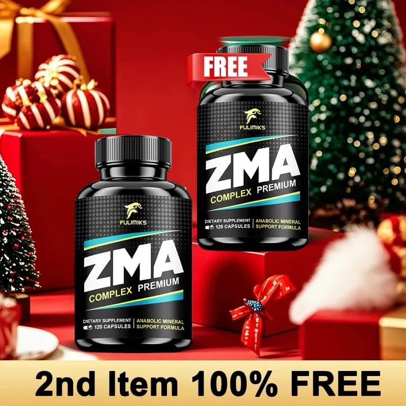 ZMA Supplements Capsules with Zinc Magnesium Vitamin B-6 Support Energy Overall Health Joint Suitable for Men & Women — image 1