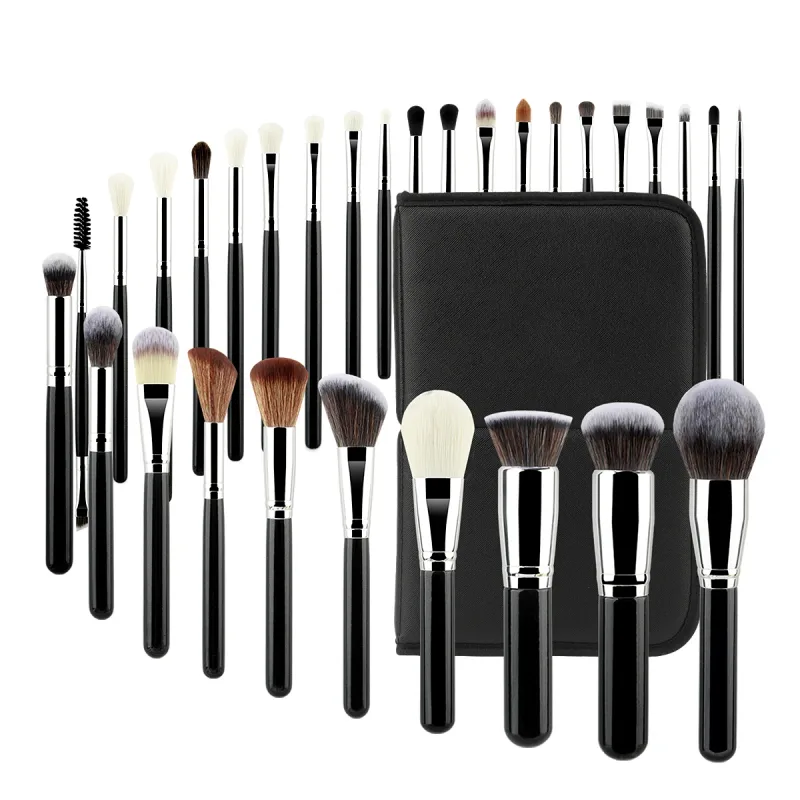 30pcs Professional Makeup Brushes Set Cosmetic Beauty Tools Foundation Eyeshadow Concealer Blend Brushes Fluffy Bristle Powder — image 9