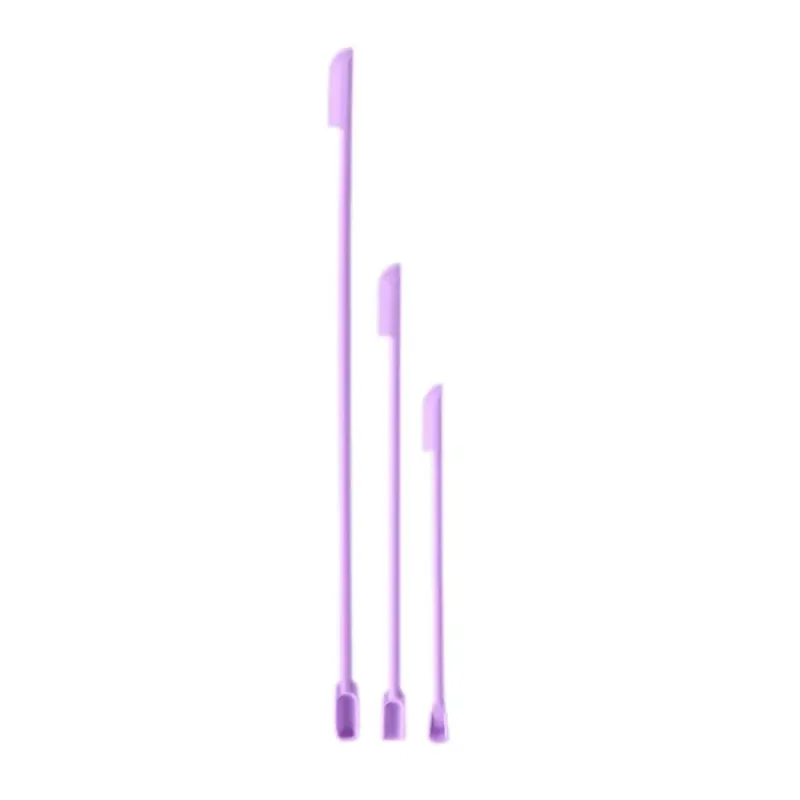 3Pcs/Set Cream Last Drop Scoop Face Mask Brush Beauty Tools Silicone Spatula Deep Bottle Scraper Makeup Brushes Cosmetics Spoon — image 11